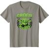 imageStar Wars  The Mandalorian Grogu Collegiate TShirtSlate Grey