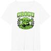imageStar Wars  The Mandalorian Grogu Collegiate TShirtWhite