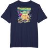 imageStar Wars  The Mandalorian Grogu Comic Cover TShirtNavy Blue