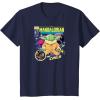 imageStar Wars  The Mandalorian Grogu Comic Cover TShirtNavy Blue
