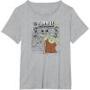imageStar Wars  The Mandalorian Grogu Comic Panels TShirtHeather Grey