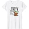 imageStar Wars  The Mandalorian Grogu Comic Panels TShirtWhite