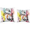 imageStar Wars BB8 Astromech Droid Multicolor Throw Pillow16x16