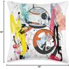 imageStar Wars BB8 Astromech Droid Multicolor Throw Pillow16x16