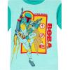 imageStar Wars Boys 2Piece Snugfit Cotton Pajamas SetBoba Fett