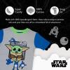 imageStar Wars Boys 2Piece Snugfit Cotton Pajamas SetGrogu Lunch