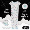imageStar Wars Girls 4Piece SnugFit Cotton Pajama SetChild Stars