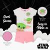 imageStar Wars Girls 4Piece SnugFit Cotton Pajama SetCute I Am