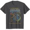 imageStar Wars Mandalorian Comic Poster TShirtDark Heather Grey