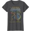 imageStar Wars Mandalorian Comic Poster TShirtDark Heather Grey