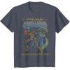 imageStar Wars Mandalorian Comic Poster TShirtHeather Blue