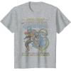 imageStar Wars Mandalorian Comic Poster TShirtHeather Grey