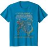 imageStar Wars Mandalorian Comic Poster TShirtSapphire Blue
