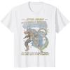 imageStar Wars Mandalorian Comic Poster TShirtWhite