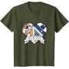 imageStar Wars R2D2 BB8 Droid Heart Valentines Day TShirtOlive Green