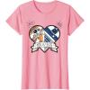 imageStar Wars R2D2 BB8 Droid Heart Valentines Day TShirtPink