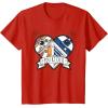 imageStar Wars R2D2 BB8 Droid Heart Valentines Day TShirtRed