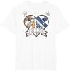 imageStar Wars R2D2 BB8 Droid Heart Valentines Day TShirtWhite