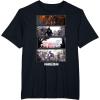 imageStar Wars The Mandalorian Action Packed Vintage Frames TShirtBlack