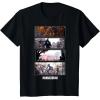 imageStar Wars The Mandalorian Action Packed Vintage Frames TShirtBlack
