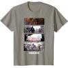 imageStar Wars The Mandalorian Action Packed Vintage Frames TShirtSlate Grey