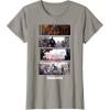 imageStar Wars The Mandalorian Action Packed Vintage Frames TShirtSlate Grey