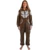 imageStar Wars The Mandalorian Bounty Hunter Unisex Onesie  SmallMedium Brown
