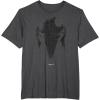 imageStar Wars The Mandalorian Dark Helmet Sketched TShirtDark Heather Grey