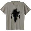 imageStar Wars The Mandalorian Dark Helmet Sketched TShirtSlate Grey