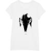 imageStar Wars The Mandalorian Dark Helmet Sketched TShirtWhite