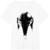imageStar Wars The Mandalorian Dark Helmet Sketched TShirtWhite