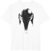 imageStar Wars The Mandalorian Dark Helmet Sketched TShirtWhite