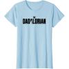imageStar Wars The Mandalorian Fathers Day Dadalorian Logo TShirtBaby Blue