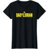 imageStar Wars The Mandalorian Fathers Day Dadalorian Logo TShirtBlack