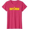 imageStar Wars The Mandalorian Fathers Day Dadalorian Logo TShirtRed Heather