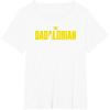 imageStar Wars The Mandalorian Fathers Day Dadalorian Logo TShirtWhite