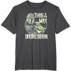 imageStar Wars The Mandalorian Fathers Day The Way Dad Retro TShirtDark Heather Grey