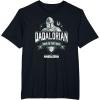 imageStar Wars The Mandalorian Fathers Day The Way Distressed TShirtBlack