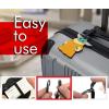 imageStar Wars The Mandalorian Grogu Luggage Tags 4Piece Set  PVC Grogu Suitcase Tags and Travel Tags  Officially Licensed