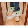 imageStar Wars The Mandalorian Grogu Womens Boot Slippers  Size 8