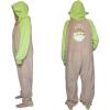 imageStar Wars The Mandalorian GroguquotThe Childquot Womens Onesie Green