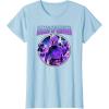 imageStar Wars The Mandalorian Heroes Of Nevarro Retro Portrait TShirtBaby Blue