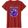 imageStar Wars The Mandalorian Heroes Of Nevarro Retro Portrait TShirtCranberry Red