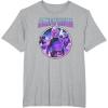 imageStar Wars The Mandalorian Heroes Of Nevarro Retro Portrait TShirtHeather Grey