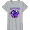 imageStar Wars The Mandalorian Heroes Of Nevarro Retro Portrait TShirtHeather Grey