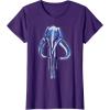 imageStar Wars The Mandalorian Mythosaur Skull Vintage Logo TShirtPurple