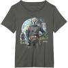 imageStar Wars The Mandalorian Season 3 BoKatan Kryze Plazir15 TShirtAsphalt Grey