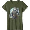 imageStar Wars The Mandalorian Season 3 BoKatan Kryze Plazir15 TShirtOlive Green