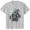 imageStar Wars The Mandalorian Season 3 BoKatan Kryze Plazir15 TShirtSilver Grey