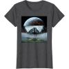 imageStar Wars The Mandalorian Season 3 Coruscant ampamp Starfighters TShirtDark Heather Grey